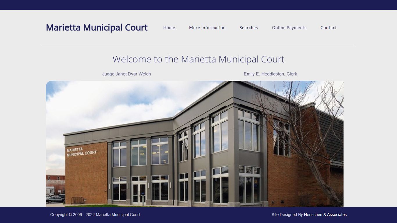Marietta Municipal Court - Home